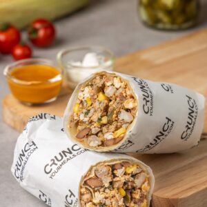 Mexican Burrito with Jalapeños