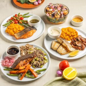 Weekend Warrior Pescatarian (4 fish dishes)