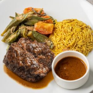 Grass-fed Beef Masala with Pilau Rice