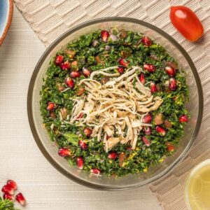Tangy Tabbouleh Chicken Mezze
