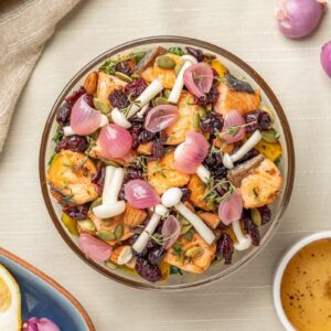 Salmon Superseed Pumpkin Bowl