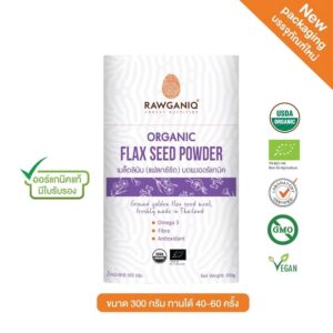 Organic Golden Flax Seed Powder - 300g