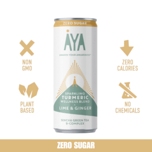 AYA 0% Sugar Sparkling Turmeric Lime & Ginger