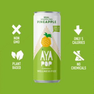 AYA POP Sparkling Soda Pineapple